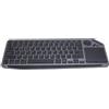 Sxhlseller Tastiera Bluetooth Wireless Multidispositivo con Touchpad, Tastiera TV Wireless Bluetooth Dual Mode 2.4G, Retroilluminazione a 7 Colori