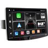 Macrom T1003DAB Monitor da 10.1 pollici con CarPlay & Android Auto wireless con radio RDS e DAB+