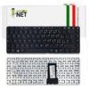 new net - Tastiera Compatibile con HP 727765-061, 711468-061 [Senza Frame - Colore Tasti Nero - Layout ITA]