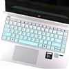 imComor Copertura per tastiera HP Elitebook 840 G5 & HP Elitebook 840 G6, HP Elitebook 745 G5 & 745 G6, Notebook/HP ZBook 14U G5 14 pellicola protettiva (con puntamento), colore verde menta graduale
