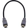 INNOV8 - Cavo dati OTG da mini USB tipo B maschio a mini tipo B maschio a 5 pin convertitore OTG, 0,2 m