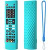 Generico Custodia in silicone per telecomando, antiscivolo, anti-caduta, con cordino per LG AKB75375604 AKB75095302 AKB73715601 per LG AKB Series Smart TV (Verde menta)