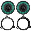 IPNOSIS Kit 2 casse IP-01165 Con 2 supporti, Compatibile Con Smart ForTwo/ForFour (453), Hyundai i10 Dal 2020, Mazda CX-5 dal 2017, CX-9 dal 2016, MX-5 Dal 2015 E Altri Modelli.