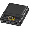ZEZEFUFU Banca di potere DIY Shell Case 3 x 18650 Flat Battery Power Bank Box Battery Shell Storage Organizer