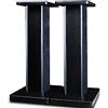 Ddasam Supporti da terra Supporto(60cm) set da 2 pezzi Supporti da terra per casse acustiche Surround Sound Mensola Mensola Pavimento Supporto Audio in Legno Massello