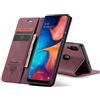 WenBaby CaseMe Cover per Samsung Galaxy A20_A30_M10S, Magnetica Cover a Libro con Slot per Schede, Custodia in PU Pelle Portafoglio per Samsung Galaxy A20_A30_M10S, Rosso