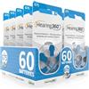 Hearing360 60 Pile Modello 675 Blu (PR44) - 10 Confezioni da 6 Batterie per Apparecchi Acustici 1,45V - Pile Acustiche Rayovac Varta Extra