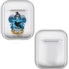 Head Case Designs Licenza Ufficiale Harry Potter Ravenclaw Stemmi E Scudi Trasparente Dura Cristallina Compatibile con Apple AirPods 1 1st Gen / 2 2nd Gen Charging Case