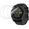 Generic Pellicola proteggi schermo per smartwatch Garmin tactix 8 AMOLED da 47 mm, in vetro temperato, senza bolle, durezza 9H, HD, trasparente, anti-impronte, antigraffio, confezione da 3