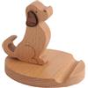 Generic Supporto per telefono in legno | Supporto per telefono per cani | Supporto per telefono cellulare | Supporto per tablet | Supporto da scrivania | Supporto per telefono cellulare decorazione da