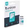 Uniross Pila Alcalina Transistor E-Block L6LR61 Power Plus da 9V Lunga Durata per Sensori di fumo e Dispositivi Elettronici - Blister da 1 Batteria