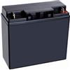 Electronic Megastore Batteria Ricaricabile ermetica al Piombo 12V Volt 18Ah Ideale per ups - Gruppi di continuità - Pannelli fotovoltaici - Allarmi