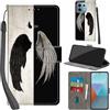 Haninsuze Cover per Xiaomi Redmi Note 13 Pro 5G, Custodia Portafoglio Pelle Libro Portafoglio con Porta Carte Magnetica Protezione Antiurto Cuoio Flip Case, Colore Pic:05
