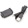 vhbw stazione di ricarica USB compatibile con Asus Vivo Watch, VivoWatch smartwatch - Docking station + cavo di ricarica, nero