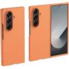 QJONSIU Cover Compatibile con Samsung Galaxy Z Fold 7, Antigraffio Ultra Sottile e PC Protezione Case-Arancione