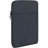 moex Custodia tablet per Amazon Kindle Scribe (2022) con cerniera e scomparto per accessori, custodia in tessuto di nylon morbido imbottita, custodia protettiva minimalista Dash Case, antracite