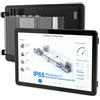 NORQIN PC Panel Industriale Integrato 15,6 Pollici,All-in-One Touchscreen Senza Ventola,Monitor Capacitivo IP65,1920×1080 FHD,Windows 11 Pro,per Chioschi,Fabbriche,kiosco(I3 12th Gen,16G+256G)