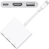 Co2 Adattatore da USB C a HDMI 4K con porta USB aggiuntiva Adattatore audio video plug and play compatibile con smartphone laptop proiettore TV supporto 3840x2160p OTG 10 cm