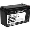 Green Cell GreenCell® Batteria AGM 12V 9Ah al piombo accumulatore sigillata VRLA Senza manutezione ricaricabile Batterie di ricambio ermetica | per UPS per USV | Batteria tampone | Riserva la batteria | Allarme