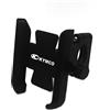 2Bird Porta Cellulare, Manubrio GPS Supporto For Telefono Regolabile In Alluminio For Like 150 200i XCiting 250 300 400i 400S 500 X-Town 300i Downtown (Color : Black, Size : Handlebar Type)