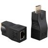 Gaoominy 4K 3D HDMI 1.4 30M Extender a RJ45 Corso 5e / 6 Adattatore Ethernet LAN Network