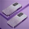 PAIX Custodia Telefono Trasparente Compatibile con Honor 200 Lite 5G Cover Cornice Elettroplaccata Gradiente Glitter Protettiva Sottile TPU