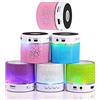 Vasara Lotto di 20 Mini Speaker Bluetooth con Luce LED e USB in Scatola Regalo - Dettagli e Regali per Invitati a Matrimoni, Comunioni per Adulti e Bambini