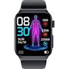 WATCHMARK Cardio One Smartwatch Nero
