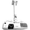 ELIX Supporto da soffitto per videoproiettore per Epson EB-FH52 EB-982W EH-TW840 EB-994F EB-E24, progettato specificamente per il dispositivo, fissazione precisa per installazioni business e