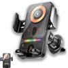 Generico 2026 New Cool Car Wireless Fast Charging Holder, Motorized 90° Rotating Air Vent Phone Holder for Smartphones, Switch Between Horizontal Vertical (Black)