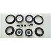 Majen Kit altoparlanti Alpine per Mercedes Classe B W245 Anteriori e Posteriori 2004-2012
