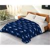 BANZAII TEXTILE INNOVATOR ONLINE Banzaii Trapunta Matrimoniale 260x260 cm Invernale in Ecopiuma da 380 gr/mq calda e morbida - Piumone Invernale Anallergico e Traspirante - Prodotto in Italia - Justine