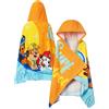 Paw Patrol Asciugamani Bambini, Asciugamani Con Cappuccio Per Piscina, Asciugamano Da Bagno, Telo Mare, Arancione One Size