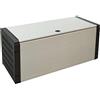 Mongardi 7825C04 Panca per Raccolta Differenziata, Grigio/Nero, 85 x 34 x39 cm
