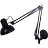 PZAOJAU Nero Industriale Swing Arm Lampada Da Parete Regolabile Lungo Braccio Applique Lampada Alluminio Doppi bracci Pieghevole Architetto Lavoro Montaggio A Parete Illuminazione Per Camera Da Letto