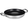 Baldassare Agnelli Pentole Agnelli FAMA10SEL28 Select Tegame in Alluminio, 2 Manici in Acciaio Inossidabile, 28 cm, Argento
