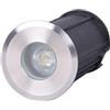 WZYJLyds Faretto subacqueo Incasso 1W/3W IP68 Impermeabile faretti Esterno Incasso 12V&24V Tensione di Sicurezza for Scale, terrazze, corridoi, Piscine (Colore : Giallo, Misurare : 42x75mm(12V))