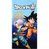CARTOON Telo Mare Dragon Ball Super 70x140 cm Asciugamano Microfibra 100% Poliestere 240 GSM Leggero e Assorbente per Mare e Piscina