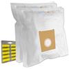Filterprofi SET 10 Sacchi / Sacchetti (Microfibra) + 10 PROFUMI + 1 Filtro Per aspirapolvere Bosch Formula ProSilence