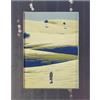 INIFUDI Cornice Foto in Legno 10 Colori, Multiformato per 13x18, 20x25, A4, Cornice Moderna per Parete e Scrivania, Decorazione Casa (Sabbia nera, A4)