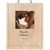 Wanapix | Cassetta in Legno per Vino Personalizzata | per Bottiglie Triple | Scatola Vino Legno (non inclusIe) | Coperchio Scorrevole | 29x38x10 cm | Gadget Matrimonio Foto