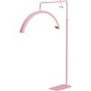 SXLIGHT Lampada Da Terra Per L'estensione Delle Ciglia, Luce Di Bellezza Mezzaluna LED Per Ciglia, Lampada Per Massaggi E Relax, Dimmerabile 3200K-5600K Con Altezza Regolabile Con Supporto Per Telefono