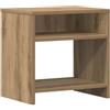 vidaXL Comodino Rovere Artigianale 40x30x40 cm in Legno Multistrato, armadietto, armadietto Laterale, mobili per Camera da Letto, Comodino