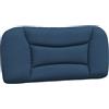 vidaXL Cuscino Testiera Hvar Blu 90 cm in Tessuto