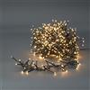 NEDIS Dekorative Lichter | Cluster | 768 LED's | Warmweiss | 5.60 m | Lichteffekte: 7 | Innen- und Aussenbereich | Netzstromversorgung