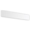 Ideal Lux Zig Zag - Lampada da parete a LED integrata, 53 cm, 2700 K, colore: Bianco