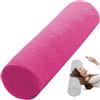 seokor Cuscino Cilindrico Cervicale 40x10/12x50 Cuscini Collo/lombare/Gambe/Schiena Supporto Cuscini Rimovibile Dormire Cuscino a Rullo lungo per Divano e Letto, yoga,Auto(A14,12x60cm/4.7x23in)