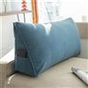 Treer Cuscino da Lettura per Letto Grande Multicolore Cuscino Schienale Divano Cuscino Lombare per Testiera Wedge Cuscino Cuscino di Supporto Cuscini per Poggialetto (60 * 35 * 20cm,Blu)