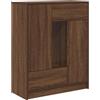vidaXL Credenza con Cassetti e Ante Rovere Marrone 73x31x90 cm, armadietto, Armadio credenza, Armadio da corridoio, Armadio Buffet, Armadio da Cucina