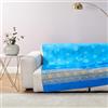 Bassetti Granfoulard Telo Arredo Copridivano, per Divano in Cotone, Copritutto, Vari Usi (Copriletto, Picnic, Tenda, Copritavolo) (CM 180x270 (PALLAVICINO AZZURRO)